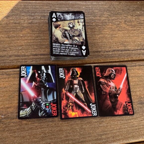 Star Wars Playing Cards The Story of Darth Vader - Picture 9 of 9